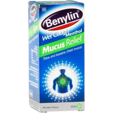 BENYLIN WET COUGH MUCUS AGE 12+(S.A) 100ML