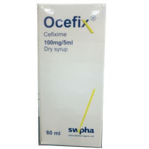 OCEFIX CEFIXIME DRY SYRUP 60ML