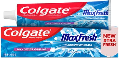 COLGATE MAXFRESH WITH MINT BREATH STRIPS TOOTHPASTE 130G