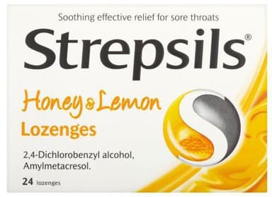 STREPSILS LOZENGES(ORANGE) X24(BLISTER,EACH)
