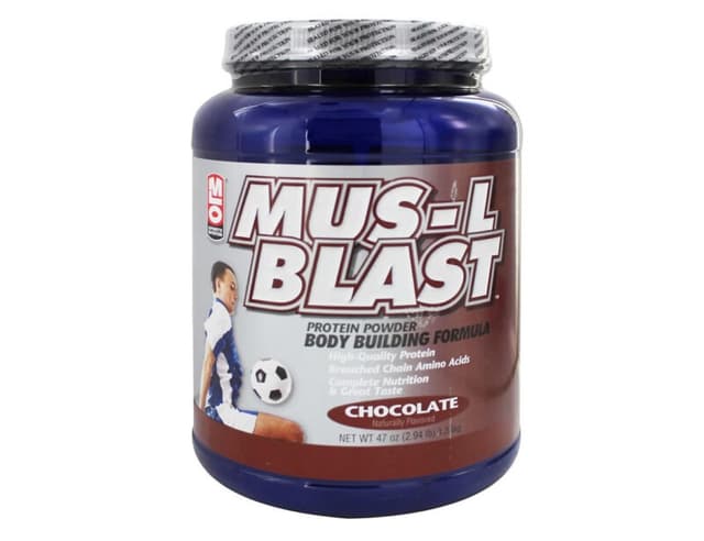 MUS-L BLAST PROTEIN BODY BUILDING FORMULA CHOCOLATE 1.33KG