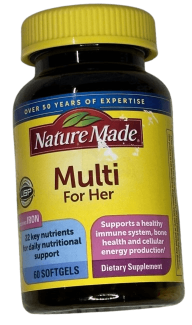 NATURE MADE MULTI FOR HER 50+ 60 SOFTGELS