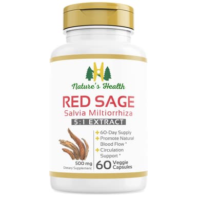 NATURES HEALTH RED SAGE CAPSULES