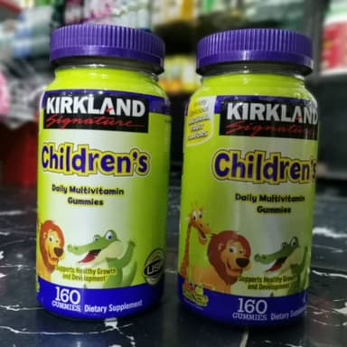 KIRKLAND CHILDREN'S DAILY MULTIVITAMIN GUMMIES X160