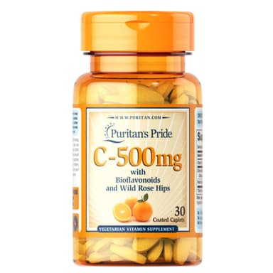 PURITAN VITAMIN C 500MG X 30 CAPS