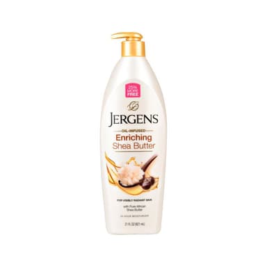 JERGENS OIL INFUSED ENRICHING SHEA BUTTER MOISTURIZER 621ML