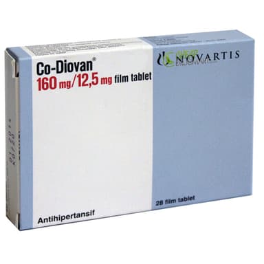 CO-DIOVAN 160/12.5MG X 28 TABS