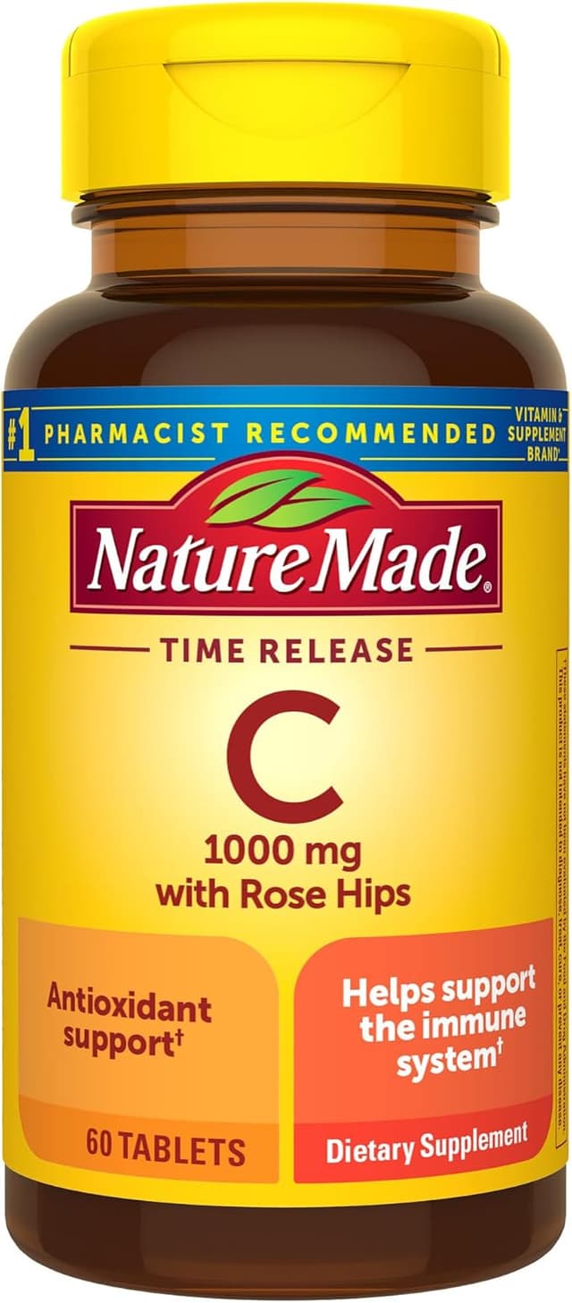 NATURE MADE VITAMIN C 1000MG + ROSE HIP X 60 TABS