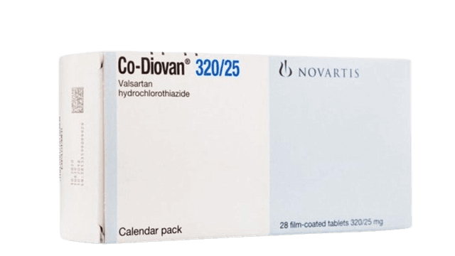 CO-DIOVAN 320/25MG X 28 TABS