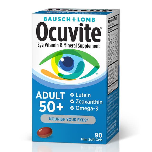OCUVITE ADULT 50 PLUS BY 90