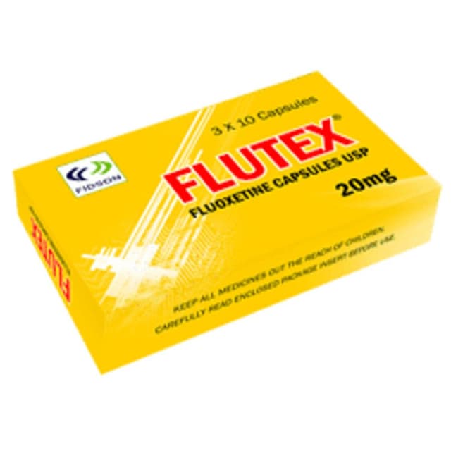FLUTEX 20MG CAP X 30