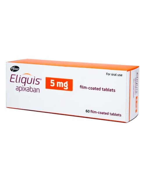 ELIQUIS 5MG APIXABAN 20 TAB