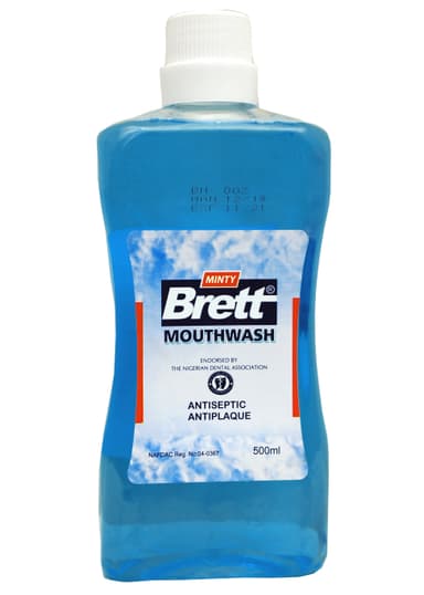 BRETT MOUTH WASH 250ML(MINTY)