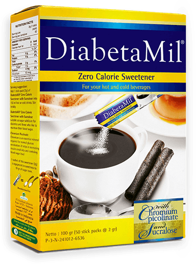 DIABETAMIL ZERO CALORIE SWEETNER