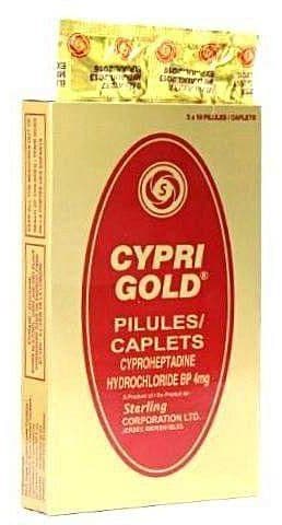 CYPRIL GOLD CAPLETS