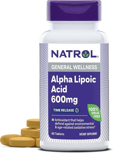 NATROL ALPHA LIPOIC ACID 600MG X 45 TABS