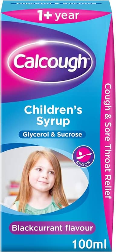 CALCOUGH CHILDREN SYRUP (BLACKCURRANT) 125ML
