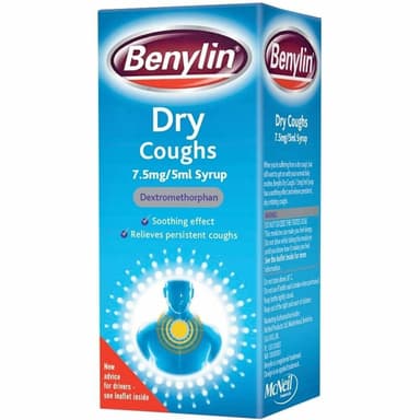 BENYLIN DROWSY DRY COUGH SYRUP- 7.5MG/5ML