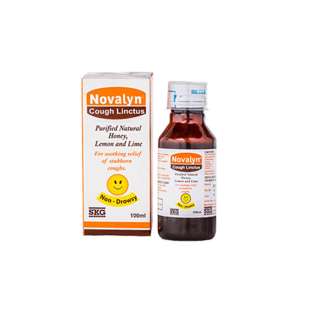 NOVALYN COUGH LINCTUS 100ML (HONEY,LEMON)