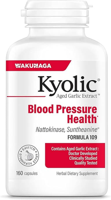 KYOLIC AGED GARLIC EXTRA FORMULA 109 BLOOD PRESSURE HEALTH X 160 CAPS