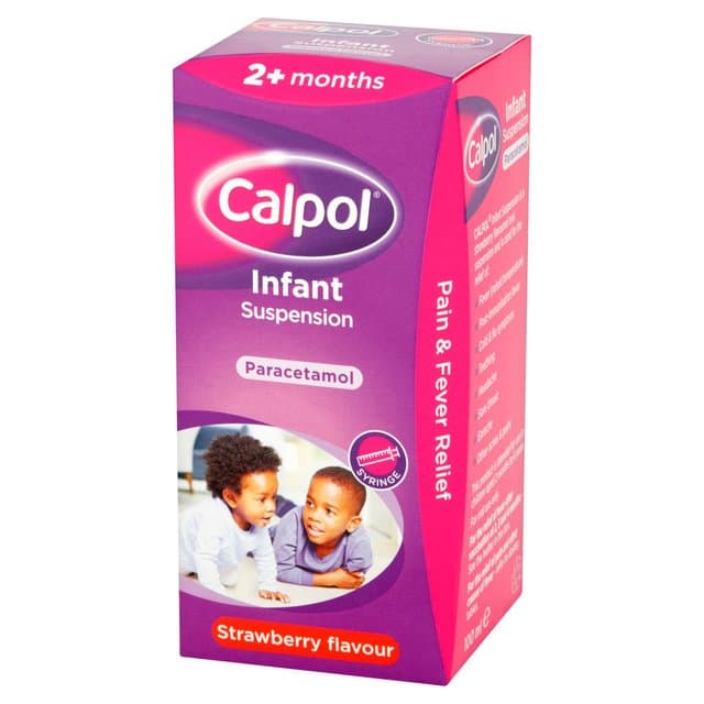 CALPOL INFANT SYRUP STRAWBERRY
