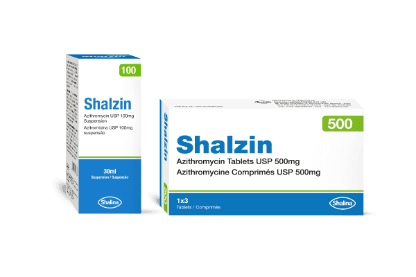 SHALZIN AZITHROMYCIN 500MG X 10