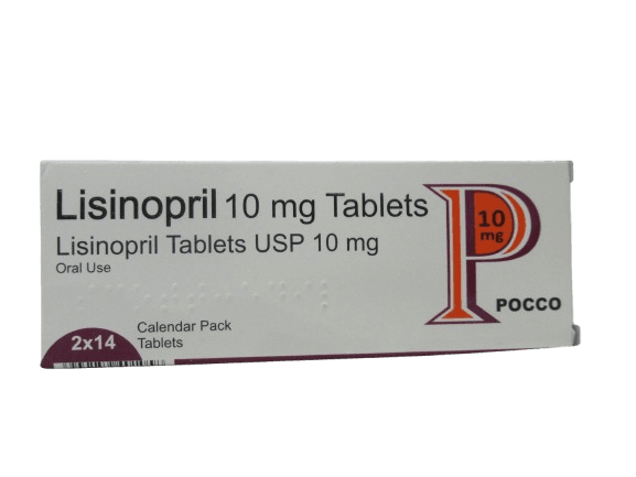 POCCO LISINOPRIL 10MG X 28 TABS