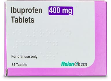 IBUPROFEN TABLETS - 400MG RELONCHEM PER SACH