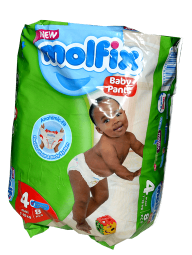 MOLFIX PAMPERS MAXI SIZE 4(7-18KG)