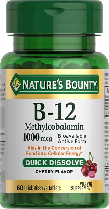 Nature's bounty b-12 1000mcg