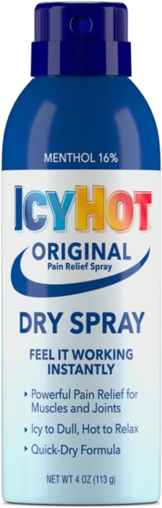 ICYHOT ORIGINAL PAIN RELIEF DRY SPRAY 113G