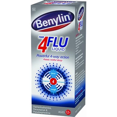 BENYLIN 4 FLU LIQUID 200ML