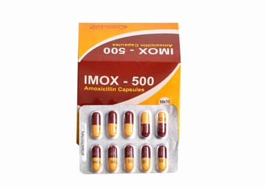 IMOX AMOXICILLIN CAPS 500MG