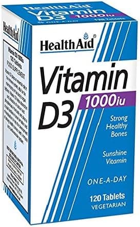 HEALTH AID VIT D3 1000IU X 120