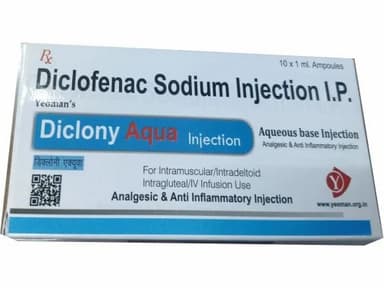 DERM DICLOFENAC INJECTION X 10
