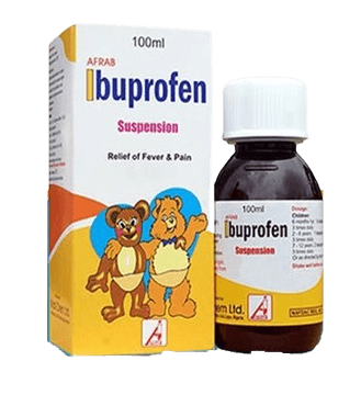 AFRAB IBUPROFEN SYRUP 100ML