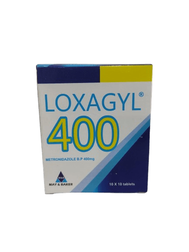 Loxagyl 400mg tablet (each blister)