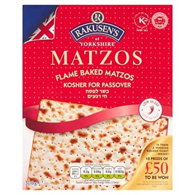 MATZOS - KOSHER FOR PASSOVER
