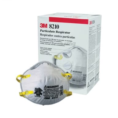 3M RESPIRATOR NOSE MASK(N95-8210) X 120 PACKS