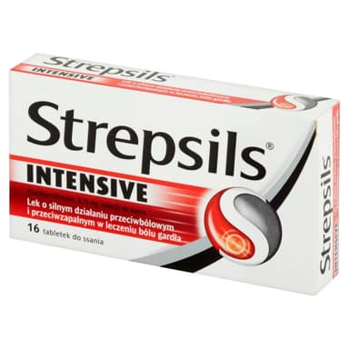 STREPSILS INTENSIVE 16 LOZENGES