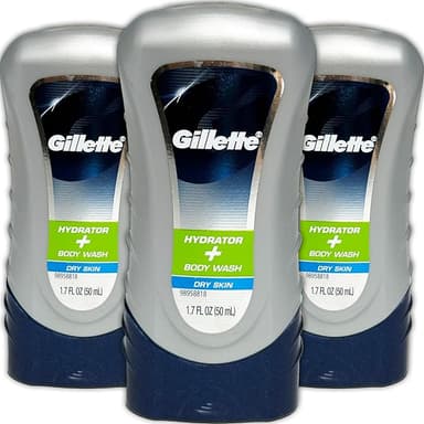 GILLETTE HYDRATOR DRY SKIN BODY WASH 50ML