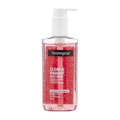 Neutrogena clear and radiant face wash with vitamin c and pink grapefruit