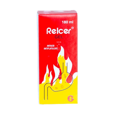 RELCER ANTACID GEL 180ML