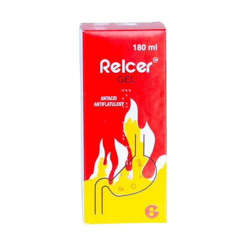 RELCER ANTACID GEL 180ML