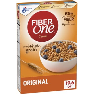 FIBER ONE GRAIN CEREAL - ORIGINAL 19.6 OZ