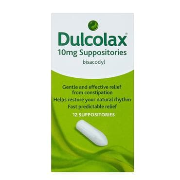 DULCOLAX SUPPOSITORIES 10MG BY 6