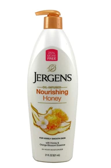 JERGENS BODY LOTION(NOURISHING HONEY) 621ML