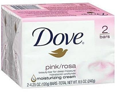 DOVE SOAP X2(PINK) PACK