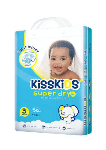 KISS KIDS DIAPER 3(4-9KG) X50 PCS