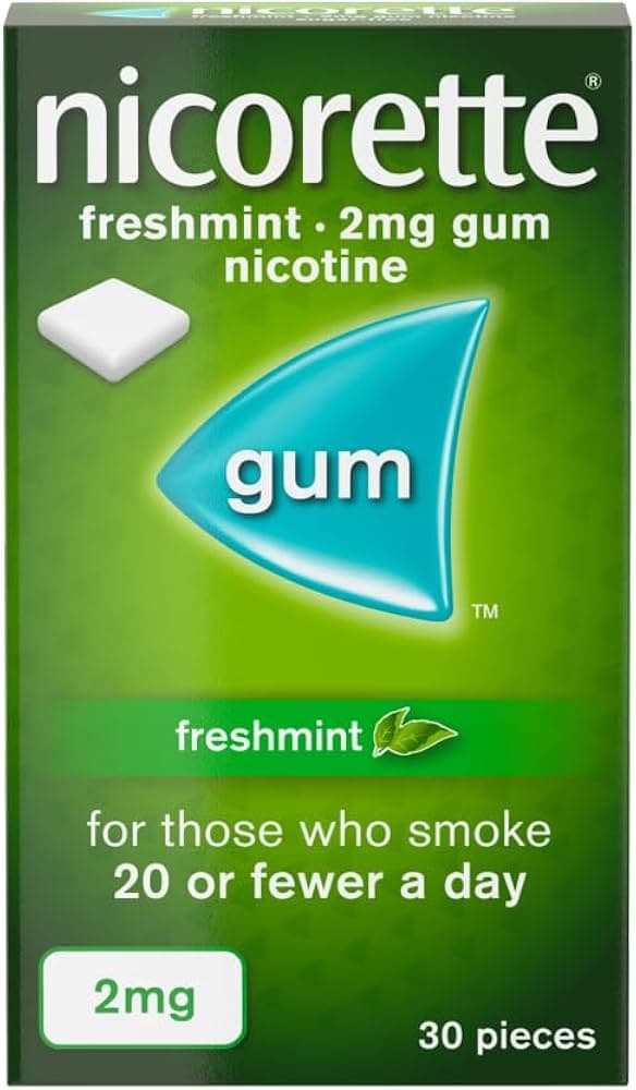 NICORETTE FESH CHEWING GUM 2MG X 30 PIECES